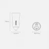 Carregador de automóvel Baseus TZCCJD-0G 40W cinzento-escuro — carregador USB para automóvel, saída de 40W