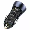 Carregador de automóvel Baseus TZCCJD-0G 40W cinzento-escuro — carregador USB para automóvel, saída de 40W