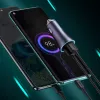Carregador de automóvel Baseus TZCCJD-0G 40W cinzento-escuro — carregador USB para automóvel, saída de 40W