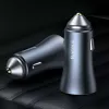 Carregador de automóvel Baseus TZCCJD-0G 40W cinzento-escuro — carregador USB para automóvel, saída de 40W