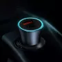 Carregador de automóvel Baseus TZCCJD-0G 40W cinzento-escuro — carregador USB para automóvel, saída de 40W