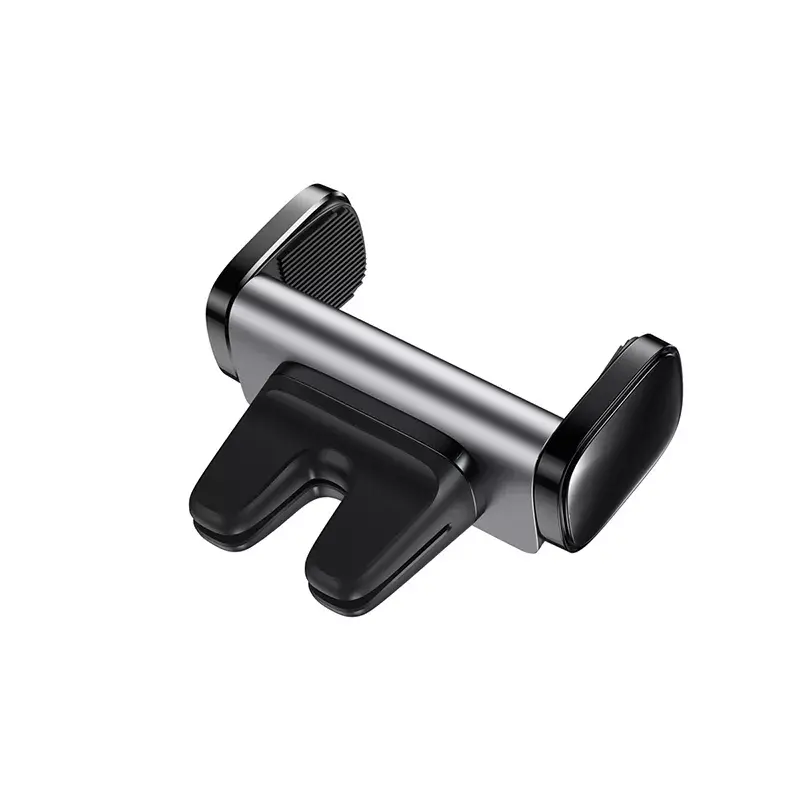 Suporte ativo Baseus Steel Cannon para telemóvel preto prateado