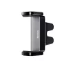 Suporte ativo Baseus Steel Cannon para telemóvel preto prateado