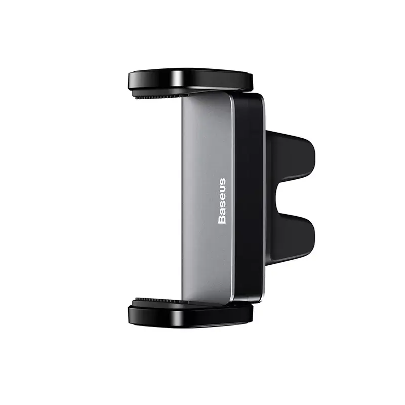 Suporte ativo Baseus Steel Cannon para telemóvel preto prateado
