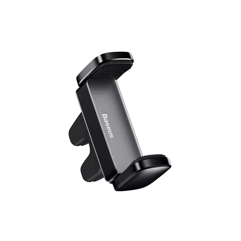 Suporte ativo Baseus Steel Cannon para telemóvel preto prateado