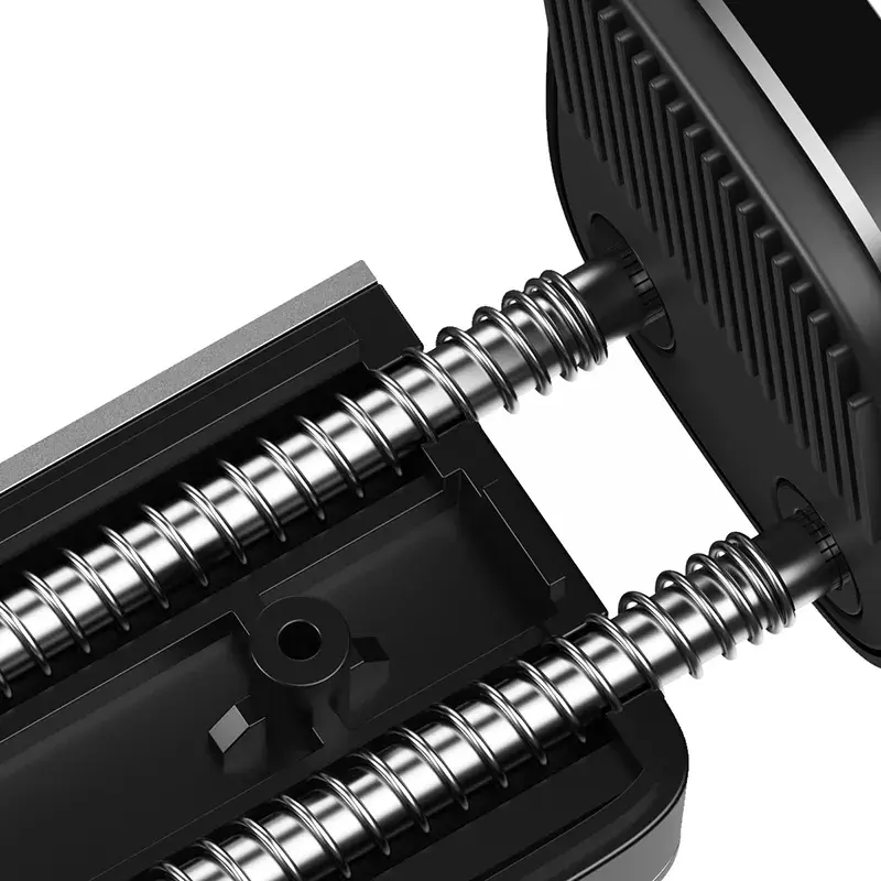 Suporte ativo Baseus Steel Cannon para telemóvel preto prateado