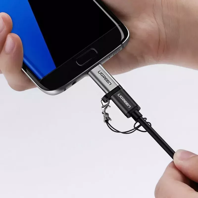 UGREEN adaptador de USB-C para micro USB, cinzento