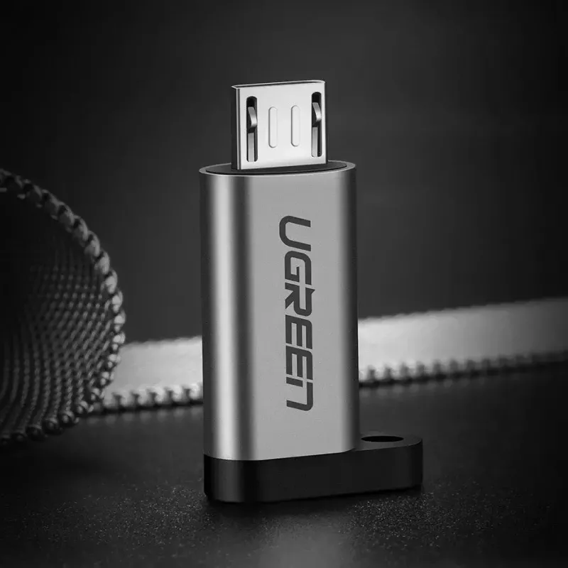 UGREEN adaptador de USB-C para micro USB, cinzento