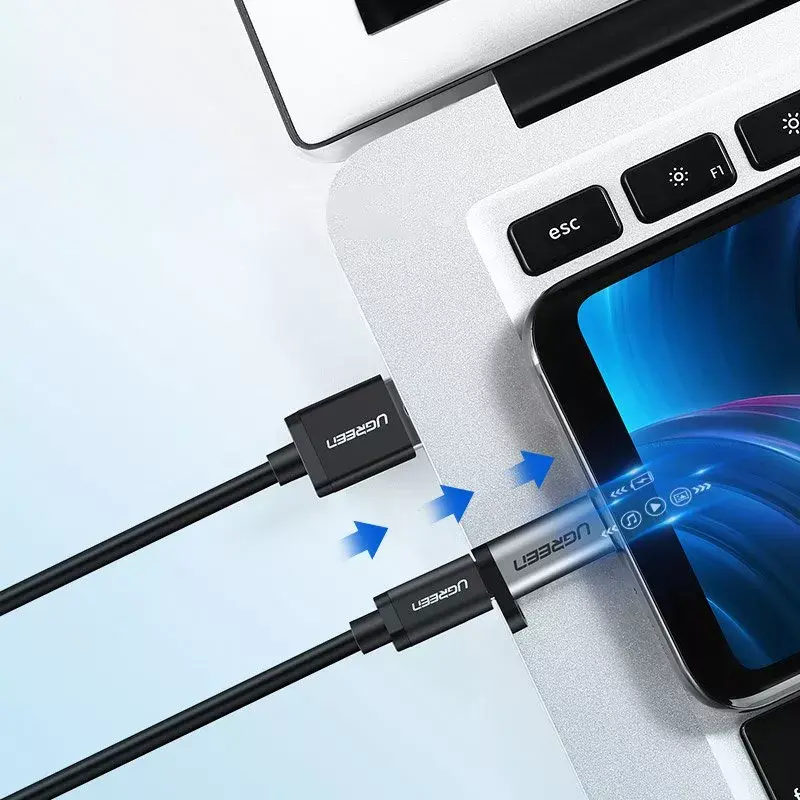 UGREEN adaptador de USB-C para micro USB, cinzento
