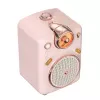 Divoom Fairy-OK coluna de karaoke Bluetooth portátil com microfone, rosa