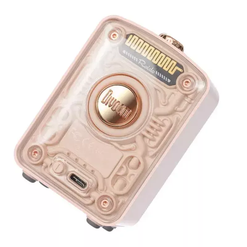 Divoom Fairy-OK coluna de karaoke Bluetooth portátil com microfone, rosa