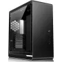 Caixa para PC midi-tower Jonsbo UMX6, painel lateral em vidro temperado, preto
