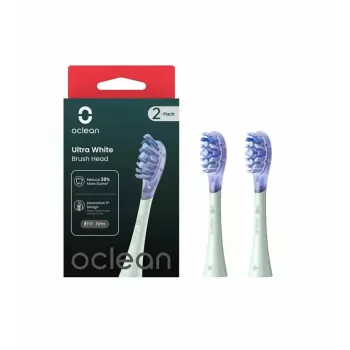Cabeças de escova de dentes Oclean UW01, 2 unid., verde, extra macias