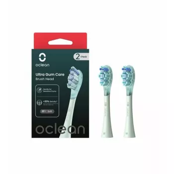 Cabeças de escova de dentes Oclean UG01, 2 unid., verde, extra macias