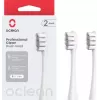 Cabeças de escova de dentes de substituição OCLEAN P1C10 cinzento, 2 unid.