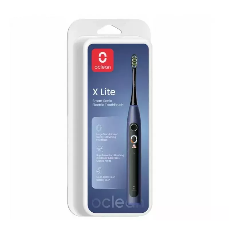 Escova de dentes elétrica Oclean X Lite azul