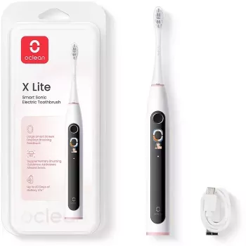 Escova de dentes elétrica Oclean X Lite cinzento