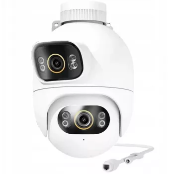 Câmara exterior Imilab EC6 Dual 3K CMSXJ68A — lentes duplas com vídeo 3K, resistente às intempéries
