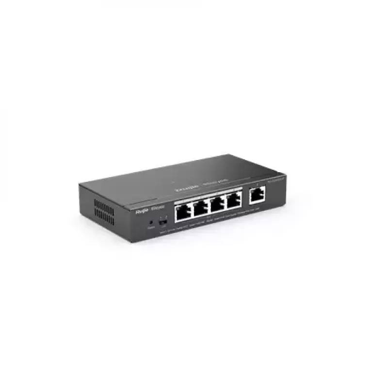 Switch gerido Ruijie Networks RG-ES205GC-P L2 Gigabit Ethernet PoE 5 portas
