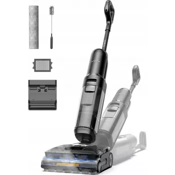 Aspirador de água e pó Tineco Floor One S7 Stretch Steam Plus com limpeza a húmido/seco e funções inteligentes