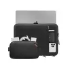 tomtoc Defender-A13 kit de bolsa para portátil de 16 polegadas, preto (A13F2DV)