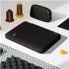 Kit de capa Tomtoc TOM-A13-C12D para MacBook Pro/Air de 13 polegadas — preto