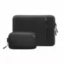 Kit de capa Tomtoc TOM-A13-C12D para MacBook Pro/Air de 13 polegadas — preto