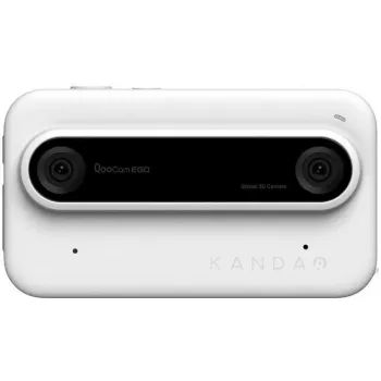 Câmara 3D KanDao QooCam EGO QG7018W - 4K estereoscópico, campo de visão de 180 graus