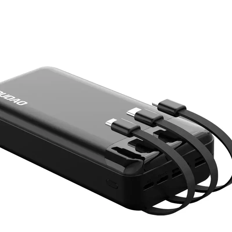 Powerbank portátil Dudao K6Pro+ 20000mAh USB Type-C + Micro-USB + Lightning