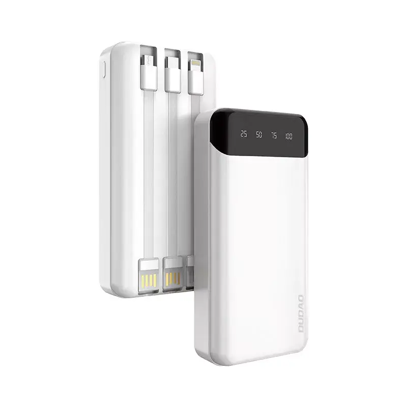 Powerbank portátil Dudao K6Pro+ 20000mAh USB Type-C + Micro-USB + Lightning