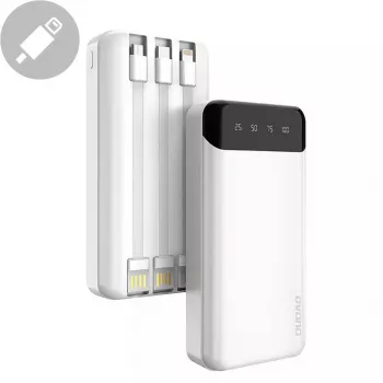 Powerbank portátil Dudao K6Pro+ 20000mAh USB Type-C + Micro-USB + Lightning