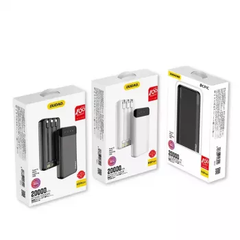 Powerbank portátil DUDAO K6Pro+ 20000mAh