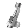Pau de selfie Dudao F18 — suporte passivo para telemóvel, branco, ABS e alumínio