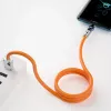 Cabo USB para Lightning Dudao L24AL — 1 m, USB-A para Lightning, laranja