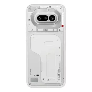 Smartphone Nothing 4a 6,78 polegadas Dual SIM 5G Snapdragon 7s Gen 4, 8 GB de RAM, 128 GB, 50 MP, 5080 mAh, branco