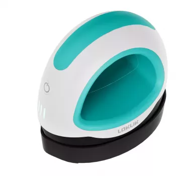 Mini prensa térmica LOKLiK SG-RYJ-0157-EU-L-B2B, azul