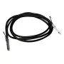 Cabo DAC MikroTik DDQ+DA0003 3m QSFP-DD preto
