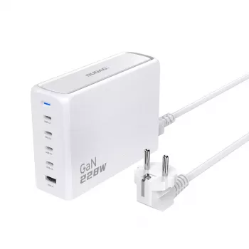 Carregador DUDAO A228EU 228 Watt GaN 4x USB-C 1x USB-A