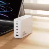 Carregador DUDAO A228EU 228 Watt GaN 4x USB-C 1x USB-A