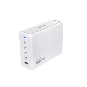 Carregador DUDAO A228EU 228 Watt GaN 4x USB-C 1x USB-A