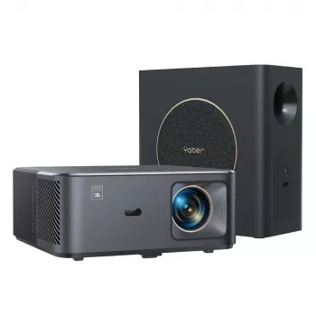 Projetor Yaber K2s Pro 800 ANSI Lumen LCD 1080p cinzento