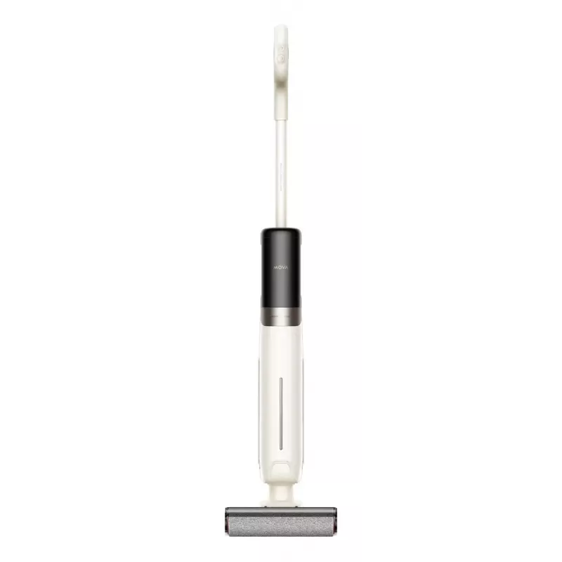 Aspirador vertical 2-em-1 Dreame MOVA Tech K30 MIX — sem fios, bateria, 18.000 Pa, 30 min. de autonomia, limpeza a seco e a húmido, sem saco, 2,6 Ah, preto/branco