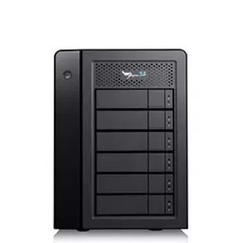 Promise Technology Pegasus32 R6 48 TB torre preto