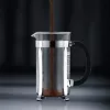 Cafeteira French Press BODUM Chambord 8 chávenas, estrutura preta com jarra de vidro e cromado