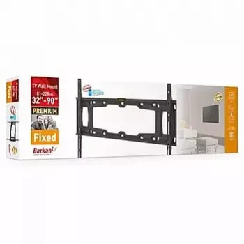 Suporte de TV Barkan Mounting Systems E400+ 2,29 m preto 60 kg