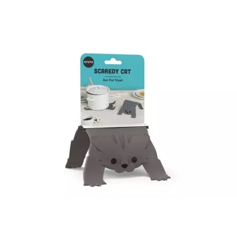 Base para panelas Ototo Design Scaredy Cat silicone 139,7x266,7x5,08 mm