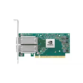 Placa de rede NVIDIA 900-9X513-0053-SN2 interna PCIe Ethernet / Fibra 25000 Mbit/s verde/cinzento