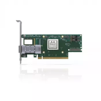 Placa de rede NVIDIA Mellanox ConnectX-6 VPI PCI Express Ethernet/fibra ótica 10000 Mbit/s