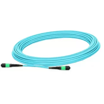 Cabo de rede Nvidia MFP7E10-N005 InfiniBand 5m MPO azul