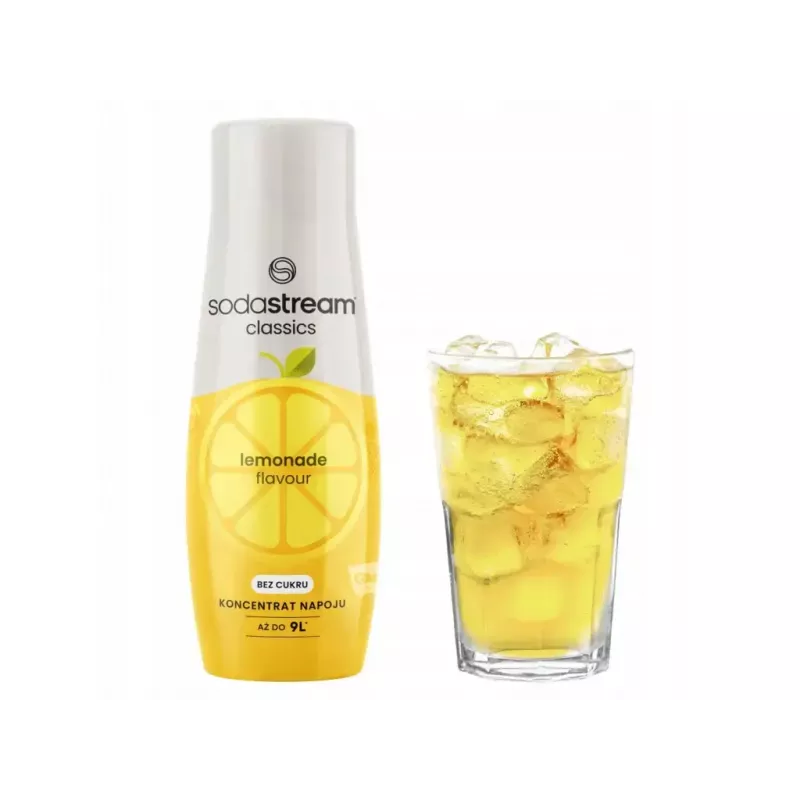 Xarope SODASTREAM Lemon Zero Sugar 440ml
